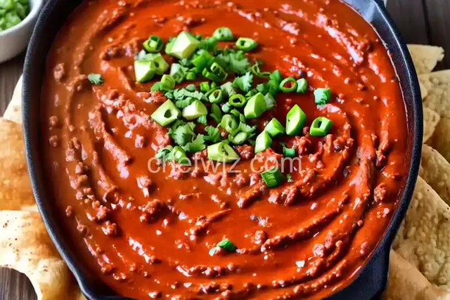 Beef Enchilada Dip