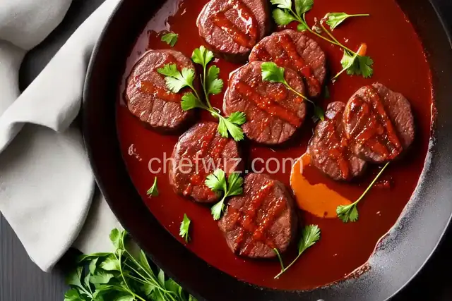Beef Medallions with Caramelized Pan Sauce