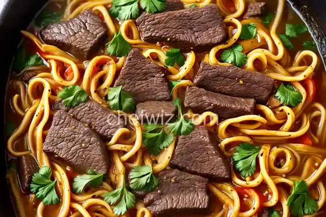 Beef Noodle Skillet