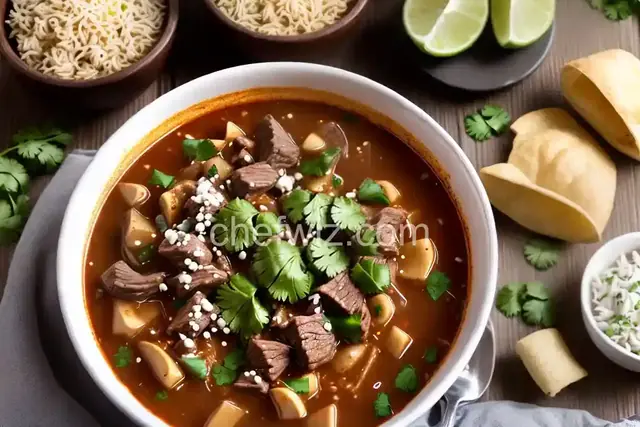 Beef Pozole