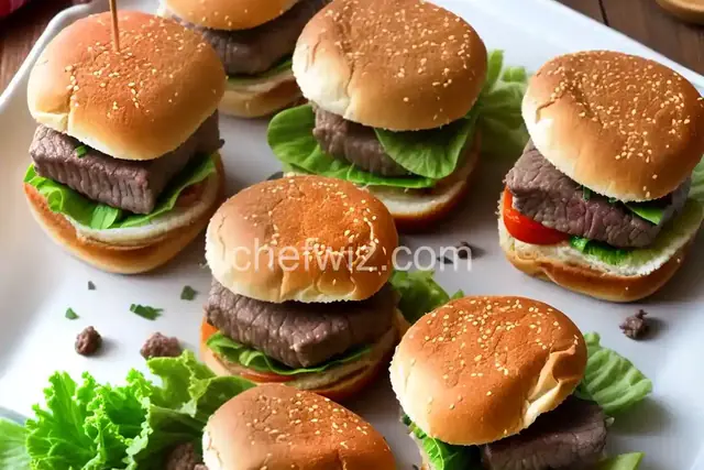 Beef Sliders