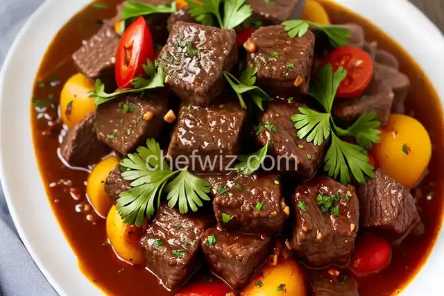 Beef Stifado