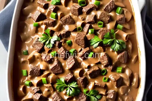 Beef Stroganoff Casserole