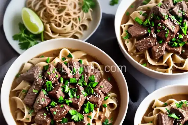 Beef Stroganoff for Noodles