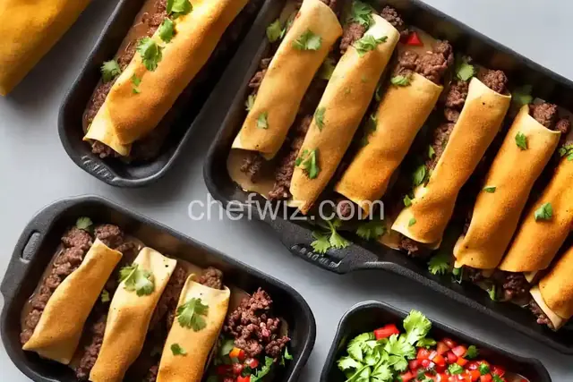 Beef Taco Roll-Ups