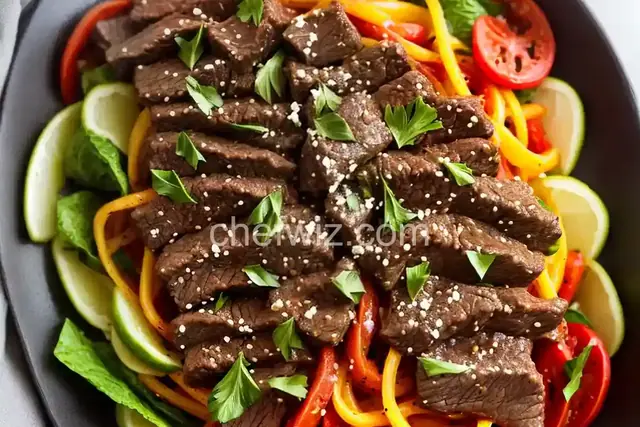 Beef Tagliata