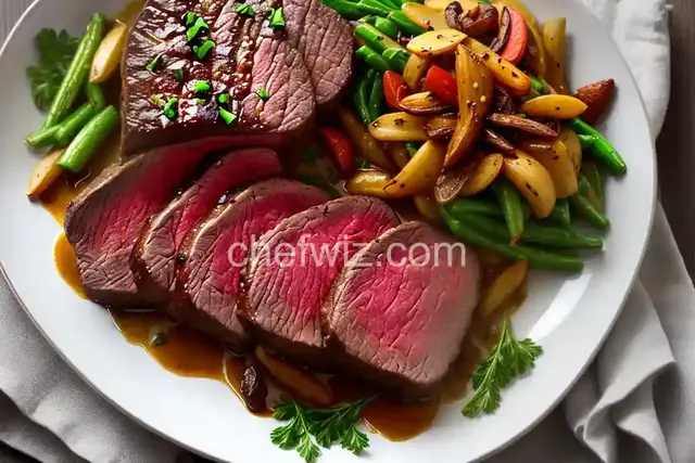 Beef Tenderloin With Roasted Shallots