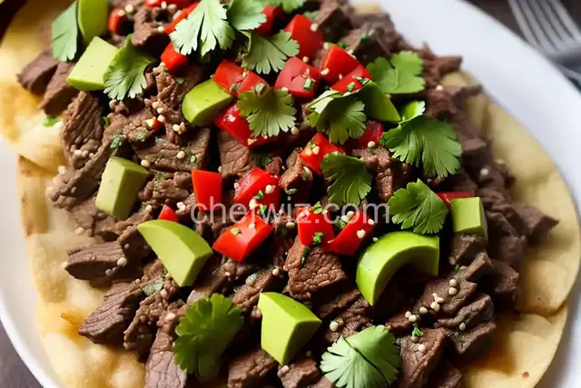 Beef Tostadas