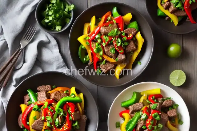 Beef and Bell Pepper Stir-Fry