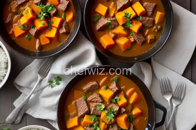 Beef and Butternut Squash Stew