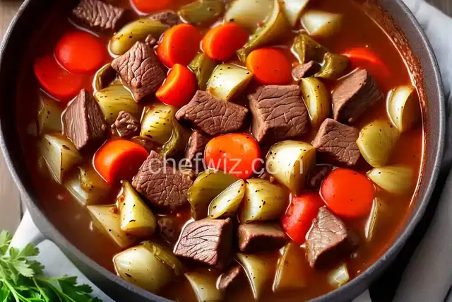 Beef and Cabbage Stew