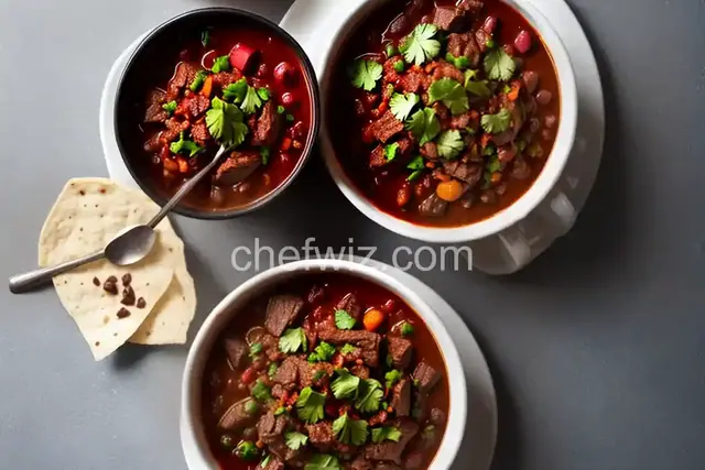 Beef and Dark Beer Chili