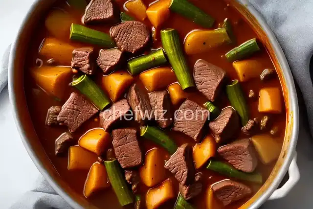 Beef and Okra Stew