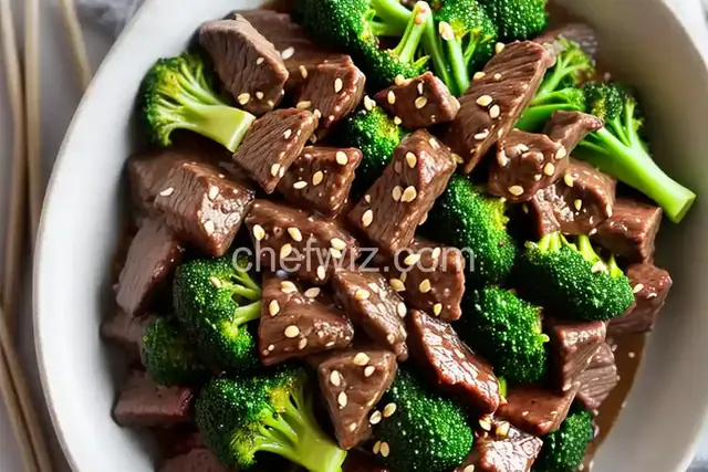 Beef and Riced Broccoli Bowl
