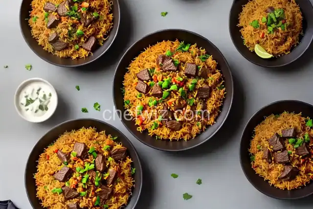 Beef pulao