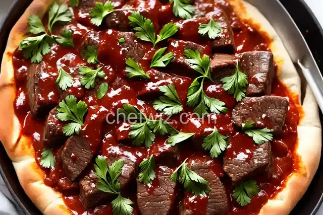 Beef with Pizzaiola Sauce