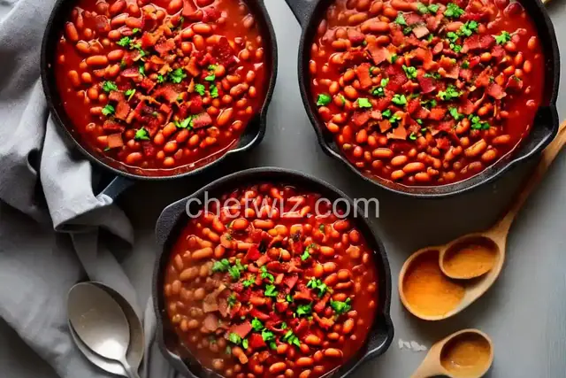 Beefed-Up Baked Beans and Bacon