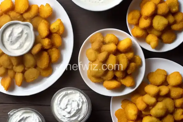 Beer Battered Cheese Curds with Homemade Ranch