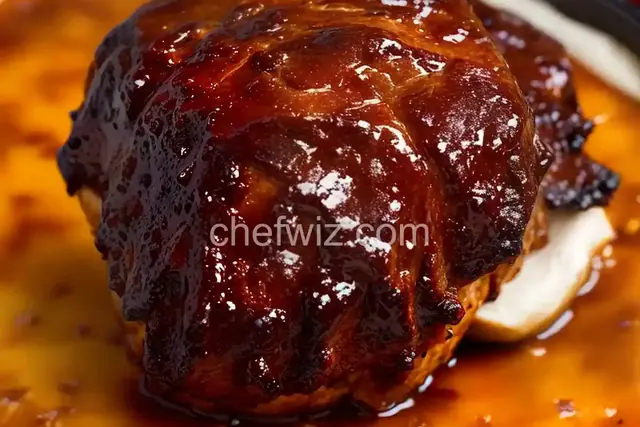 Beer Braised BBQ Pork Butt