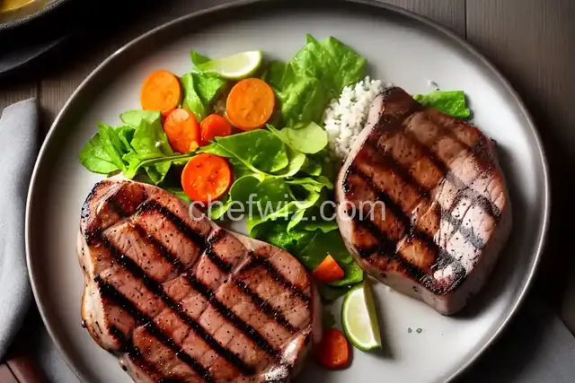 Beer-Brined Grilled Pork Chops