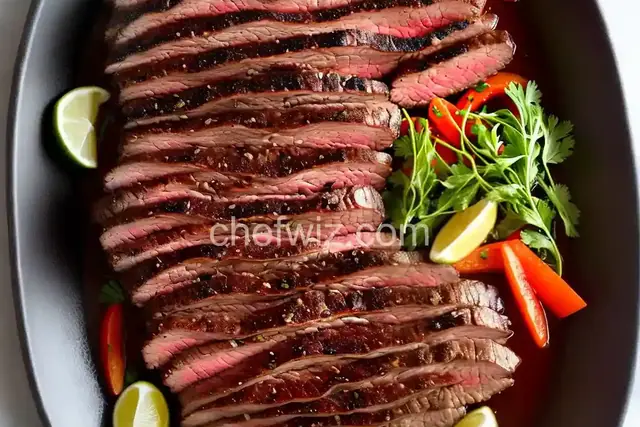 Beerbecue Beef Flank Steak