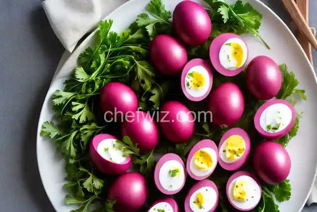 Beet-Pickled Eggs
