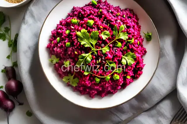 Beet Risotto