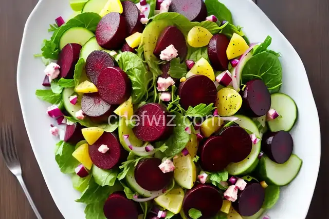 Beet and Cucumber Salad