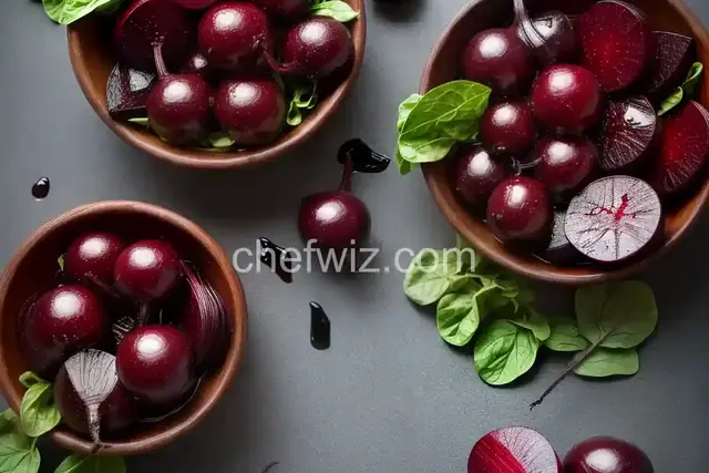 Beets with Balsamic Vinegar