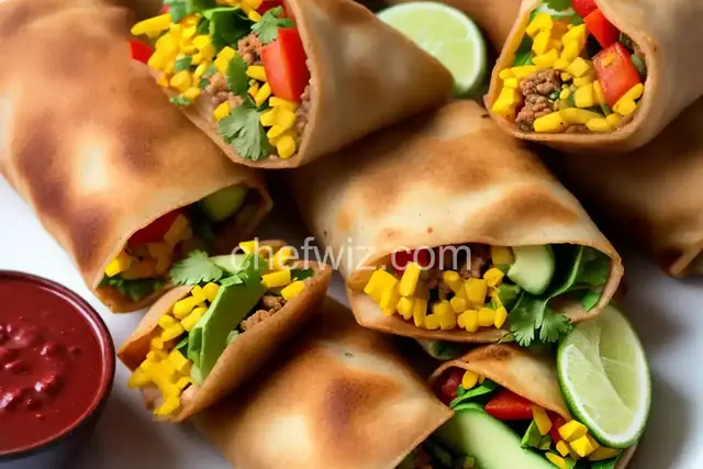 Bekki's Mexican Egg Rolls
