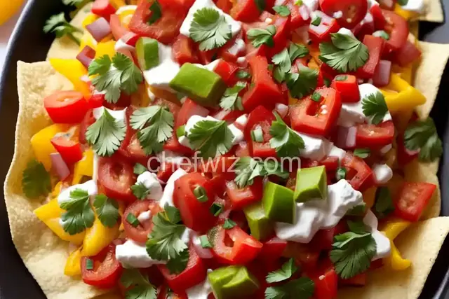 Bell Pepper Keto Nachos