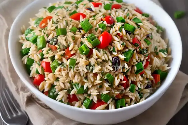 Bellepepper's Orzo and Wild Rice Salad