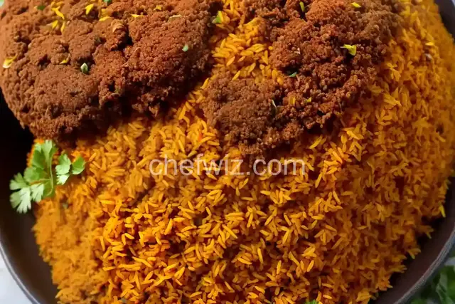 Benachin Or Jollof Rice From Senegambia (Gambia-Senegal)