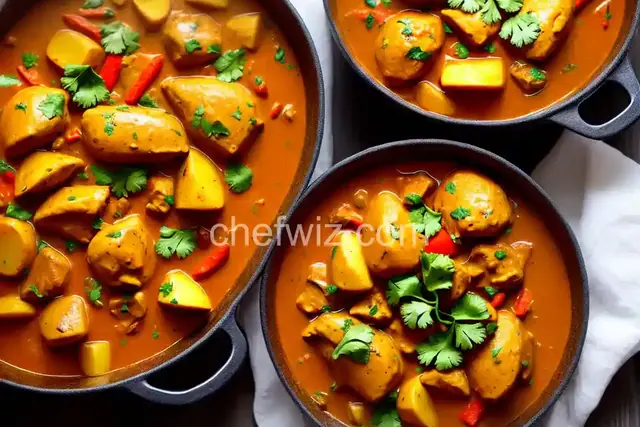 Bengali Chicken Curry with Potatoes
