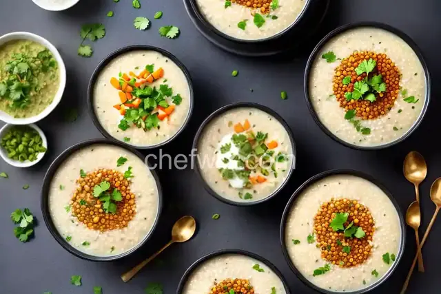 Bengali Rice Porridge With Lentils and Chicken Recipe