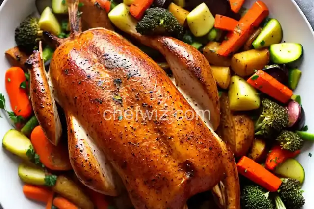 Berbere-Spiced Roast Chicken and Vegetables