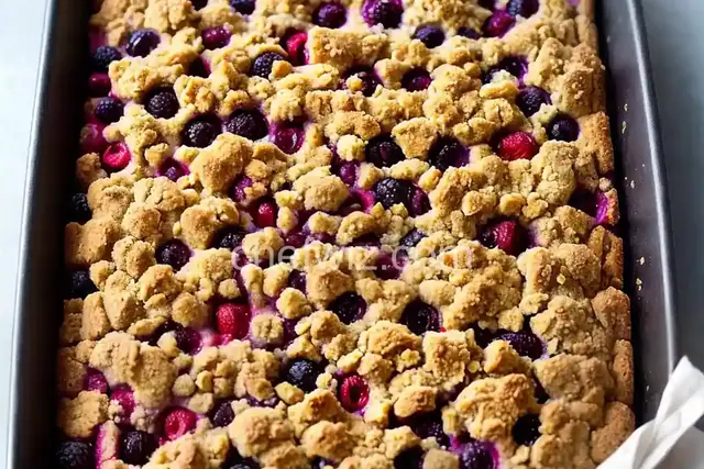 Berry Crumb Bars