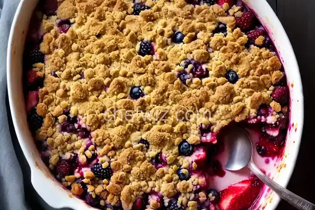 Berry Crumble