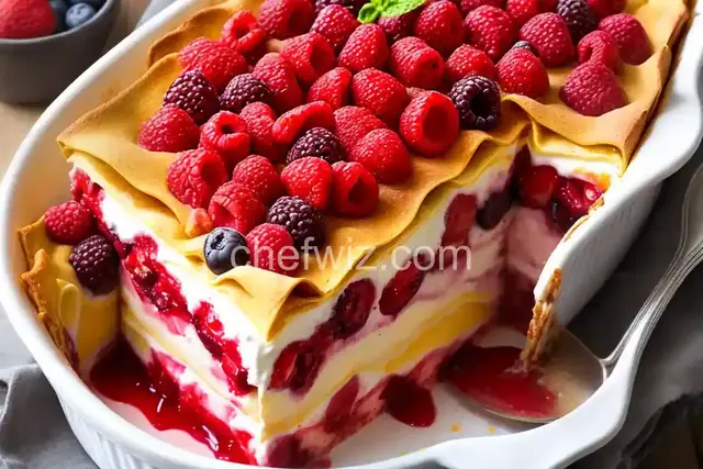 Berry Dessert Lasagna
