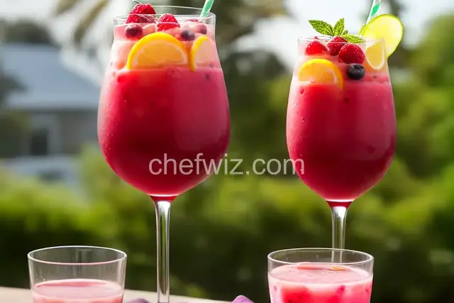 Berrylicious Frozen Sangria Slush