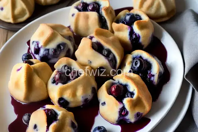 Bertha's Blueberry Dumplings