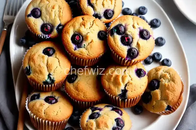 Best 100 Calorie Blueberry Muffins