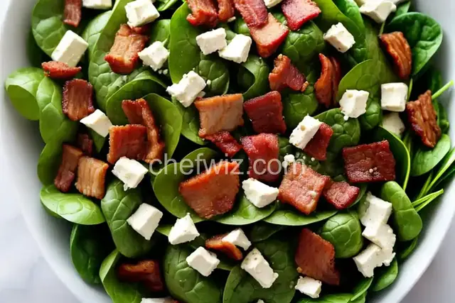 Best Baconless Spinach Salad Dressing