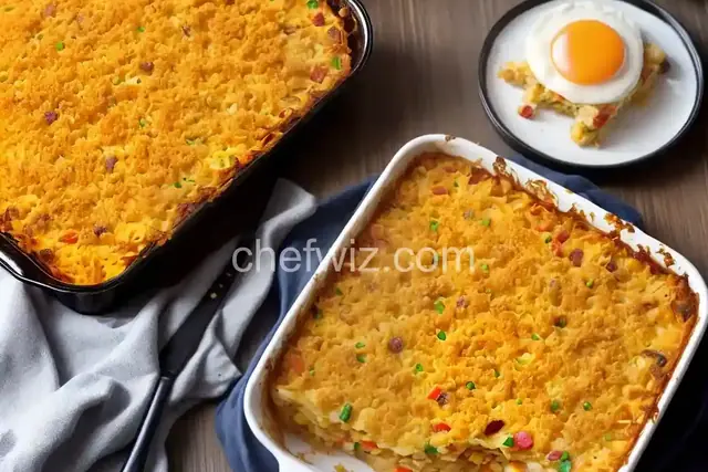 Best Biscuit-Hash Brown Breakfast Casserole