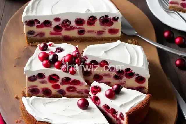 Best Christmas Cranberry Torte