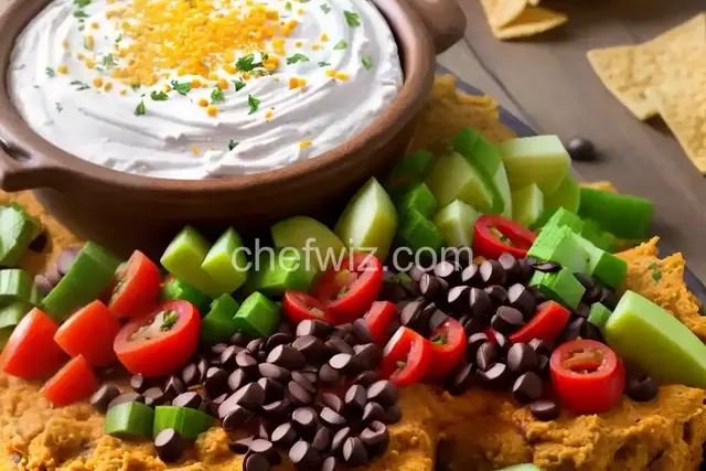Best Ever Layered Mexican Dip