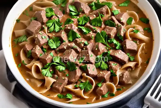 Best Ever Russian Beef Stroganoff