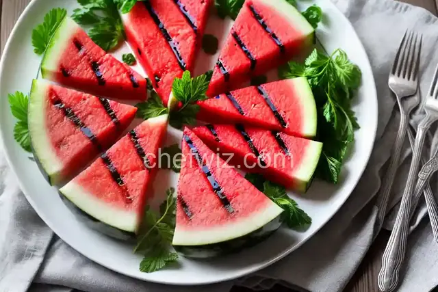 Best Grilled Watermelon