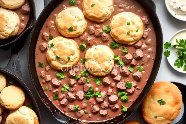 Best Sausage Gravy and Biscuits