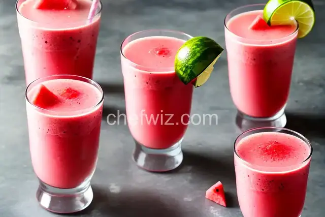 Best Watermelon Slushie